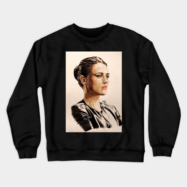 Lena Luthor Crewneck Sweatshirt by DustNox